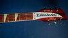 Jan 1969 Rickenbacker 360/6 , Fireglo: Headstock