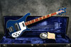 Rickenbacker 4001/4 CB Checkered Binding, Azureglo: Full Instrument - Front