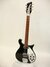 Rickenbacker 615/6 Refin, Jetglo: Full Instrument - Front