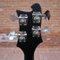 Rickenbacker 4003/4 S, Matte Black: Headstock - Rear