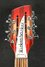 Aug 2023 Rickenbacker 360/12 , Fireglo: Headstock