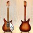 Rickenbacker 320/6 f hole, Fireglo: Full Instrument - Rear