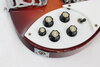 Rickenbacker 320/6 f hole, Fireglo: Close up - Free