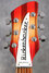 Jul 2023 Rickenbacker 330/6 , Fireglo: Headstock