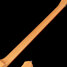 Rickenbacker 4001/4 V63, Mapleglo: Neck - Rear