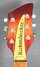 Mar 1991 Rickenbacker 620/6 , Fireglo: Headstock