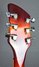 Rickenbacker 620/6 , Fireglo: Headstock - Rear