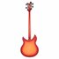 Rickenbacker 4005/4 XC 90th Anniversary, Amber Fireglo: Full Instrument - Rear