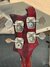 Rickenbacker 4005/4 WB, Burgundy: Headstock - Rear