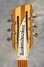 Oct 1964 Rickenbacker 360/12 , Mapleglo: Headstock