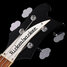 Jul 2003 Rickenbacker 4003/4 CB Checkered Binding, Jetglo: Headstock