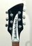 Jul 2008 Rickenbacker 620/6 , Jetglo: Headstock