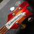 Jul 2023 Rickenbacker 4003/4 S, Fireglo: Headstock