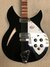 Rickenbacker 360/6 CB Checkered Binding, Jetglo: Body - Front