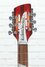 Aug 2023 Rickenbacker 360/12 , Fireglo: Headstock