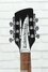 Aug 2023 Rickenbacker 360/12 , Jetglo: Headstock