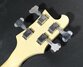 Rickenbacker 4001/4 BT, White: Headstock - Rear