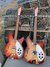 Rickenbacker 330/6 f hole, Fireglo: Headstock - Rear