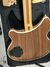 Rickenbacker 380/6 Laguna, Natural Walnut: Body - Rear