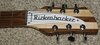 Jan 2022 Rickenbacker 330/6 , Mapleglo: Headstock