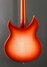Sep 2023 Rickenbacker 330/6 , Fireglo: Body - Rear