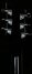 Rickenbacker 330/6 , Jetglo: Headstock - Rear
