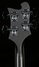 Rickenbacker 4003/4 S, Matte Black: Headstock - Rear