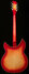 Rickenbacker 1993/12 Plus, Fireglo: Full Instrument - Rear