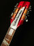 Aug 2023 Rickenbacker 360/12 C63, Fireglo: Headstock