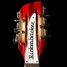 Aug 2023 Rickenbacker 360/12 C63, Fireglo: Headstock