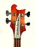 Rickenbacker 4001/4 CB Checkered Binding, Fireglo: Headstock