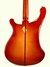 Rickenbacker 4001/4 CB Checkered Binding, Fireglo: Body - Rear