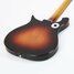 Rickenbacker 425/6 Prototype, Two tone brown: Body - Rear