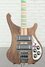 Rickenbacker 4003/4 AC Al Cisneros model, Natural Walnut: Body - Front