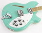 Rickenbacker 360/6 , Sea Green: Close up - Free
