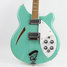 Rickenbacker 360/6 , Sea Green: Close up - Free2