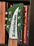 Sep 1987 Rickenbacker 345/6 Baritone, Irish Green: Headstock