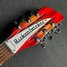 Mar 2022 Rickenbacker 330/12 , Fireglo: Headstock