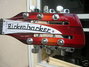 Rickenbacker 360/12 , Fireglo: Headstock