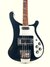 Rickenbacker 4001/4 CB Checkered Binding, Jetglo: Body - Front