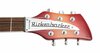 Sep 2023 Rickenbacker 620/6 , Fireglo: Headstock