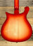 Rickenbacker 620/6 , Fireglo: Body - Rear