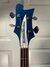 Apr 1967 Rickenbacker 4005/4 PW Refin, Azureglo: Headstock