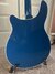 Rickenbacker 4005/4 PW Refin, Azureglo: Body - Rear