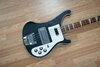 Rickenbacker 4003/4 , Matte Black: Body - Front