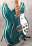 Rickenbacker 381/6 V69, Turquoise: Close up - Free