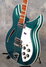 Rickenbacker 381/6 V69, Turquoise: Close up - Free2