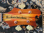 Sep 2022 Rickenbacker 4003/4 CB Checkered Binding, Satin Autumnglo: Headstock