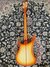 Rickenbacker 4003/4 CB Checkered Binding, Satin Autumnglo: Full Instrument - Rear