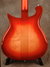 Jun 1995 Rickenbacker 610/6 , Fireglo: Body - Rear